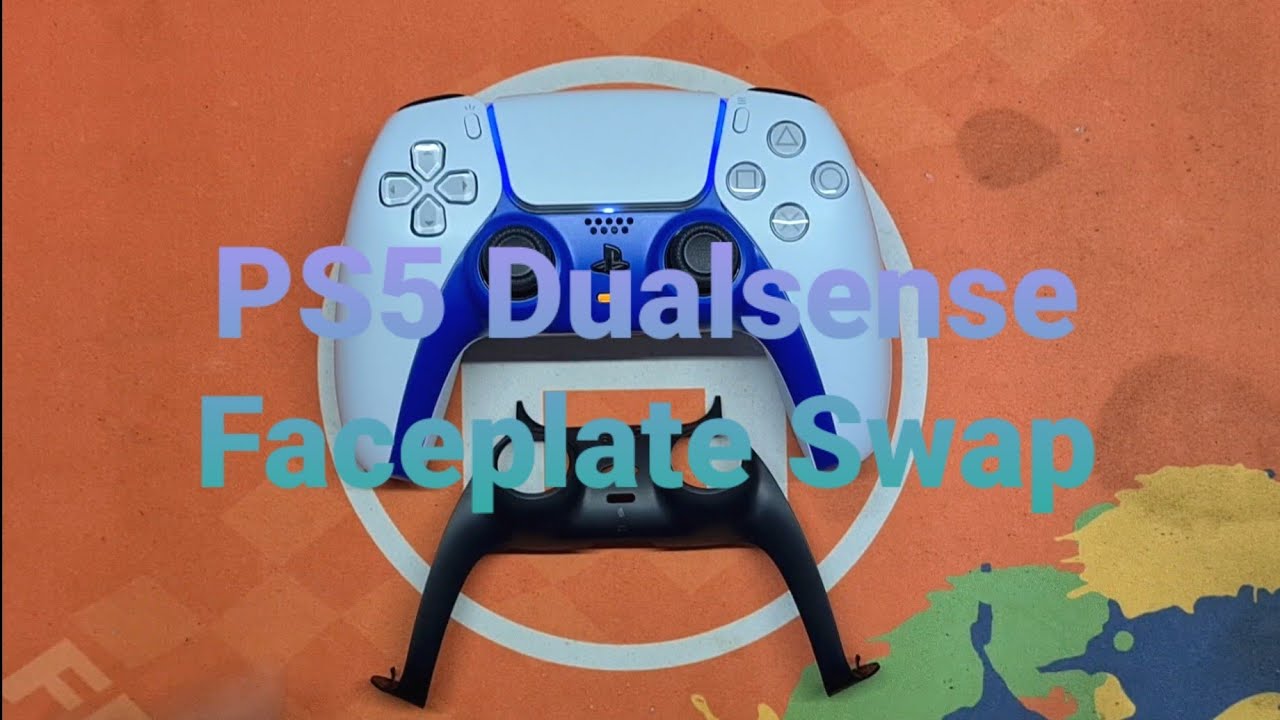 How To PS5 Dualsense Faceplate Swap YouTube