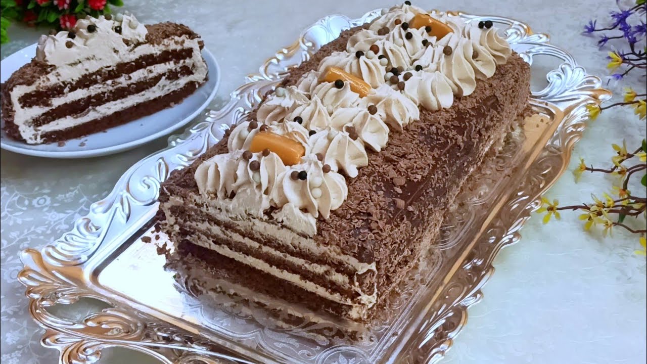 ممنوع شراء الباتيسري من اليوم ✅كيك الطبقات المدهشة الاقتصادية خفيفة ولذيذة فاجئي بيها عائلتك وضيافك