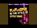 God Blessed Texas (Karaoke Version)