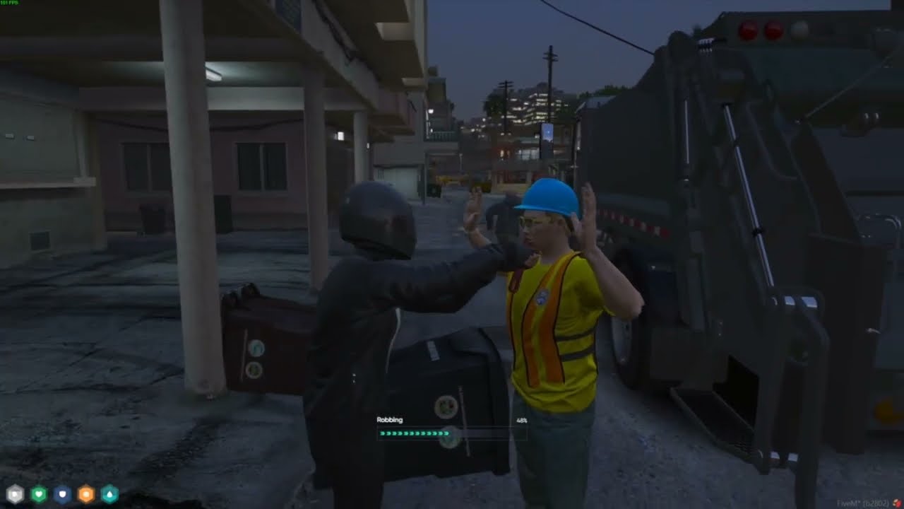 Buddha begins robbing small sanitation groups for doing this