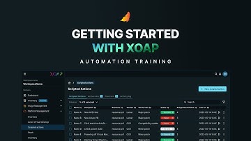 Getting started with XOAP | Automation training