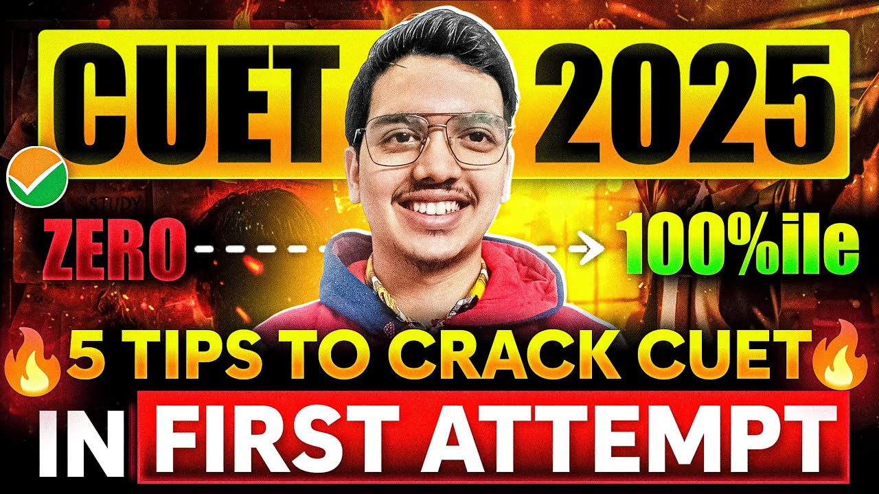 5 Tips to Crack CUET Like a Pro 🔥📚 | CUET Prep Guide 🚀