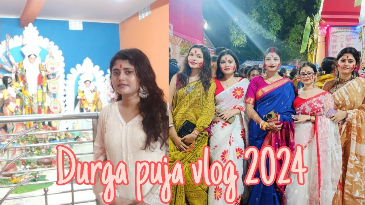 Durga puja vlog 2024 || miss krmkr || jharkhand, India