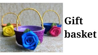 Haldi Kumkum Gift Basket Sankranti Gift Ideas Makar Sankranti Craft Ideas Tambulam Gifts