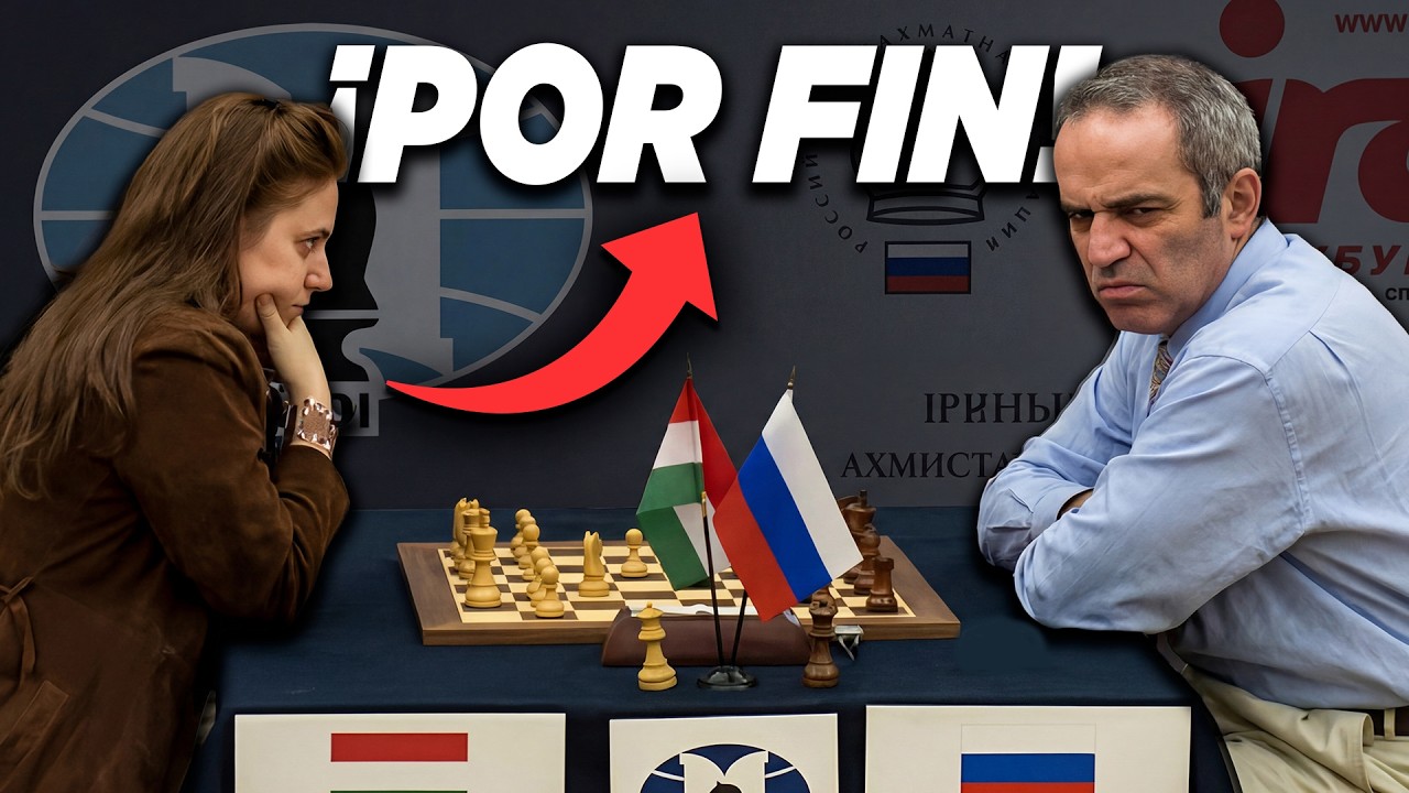 La VENGANZA de JUDIT POLGAR contra KASPAROV