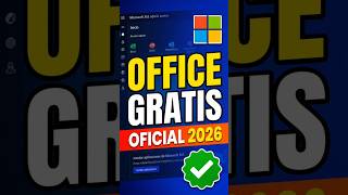 Instala Office GRATIS y OFICIAL en 2026 ✅ #shorts