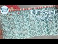 👉 COMO FAZER O PADRÃO DE PONTO TRICÔ CONCHINHA - TUTORIAL PONTO TRICÔ 273