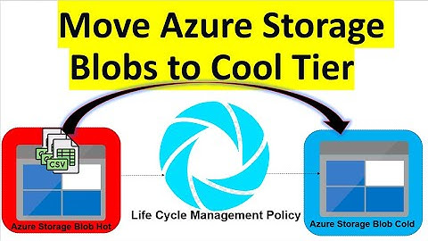 Smart Data Storage On Cloud : Move Azure Storage Blob To Cool Tier with Life Cycle Management Policy