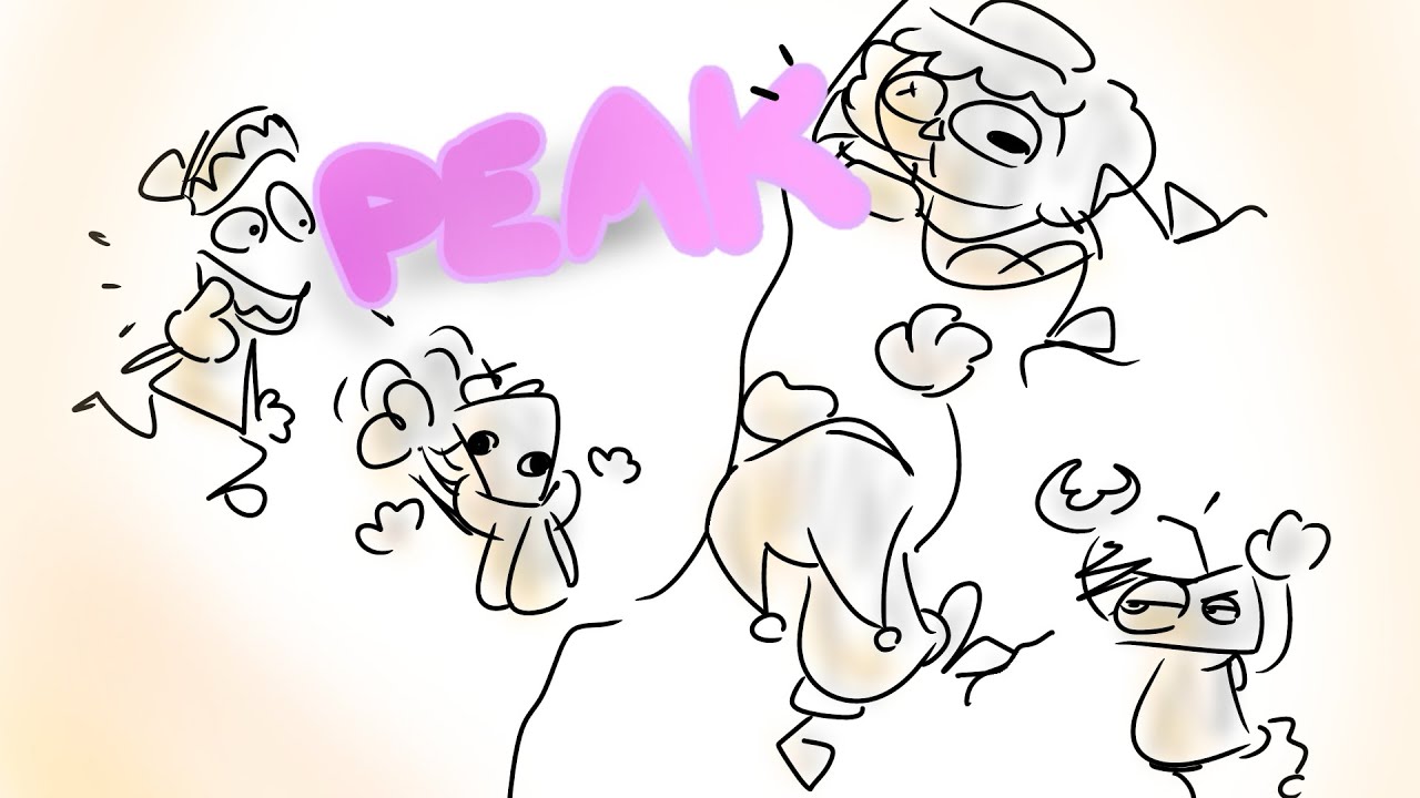 THE TADC CAST PLAYS PEAK! | FUNNY MOMENTS ANIMATIC