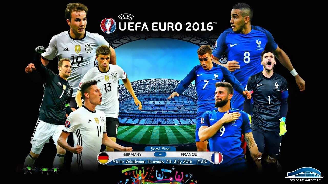 MATCH GERMANY vs FRANCE EURO 2016 HIGHLIGHTS 07.07.2016 ...