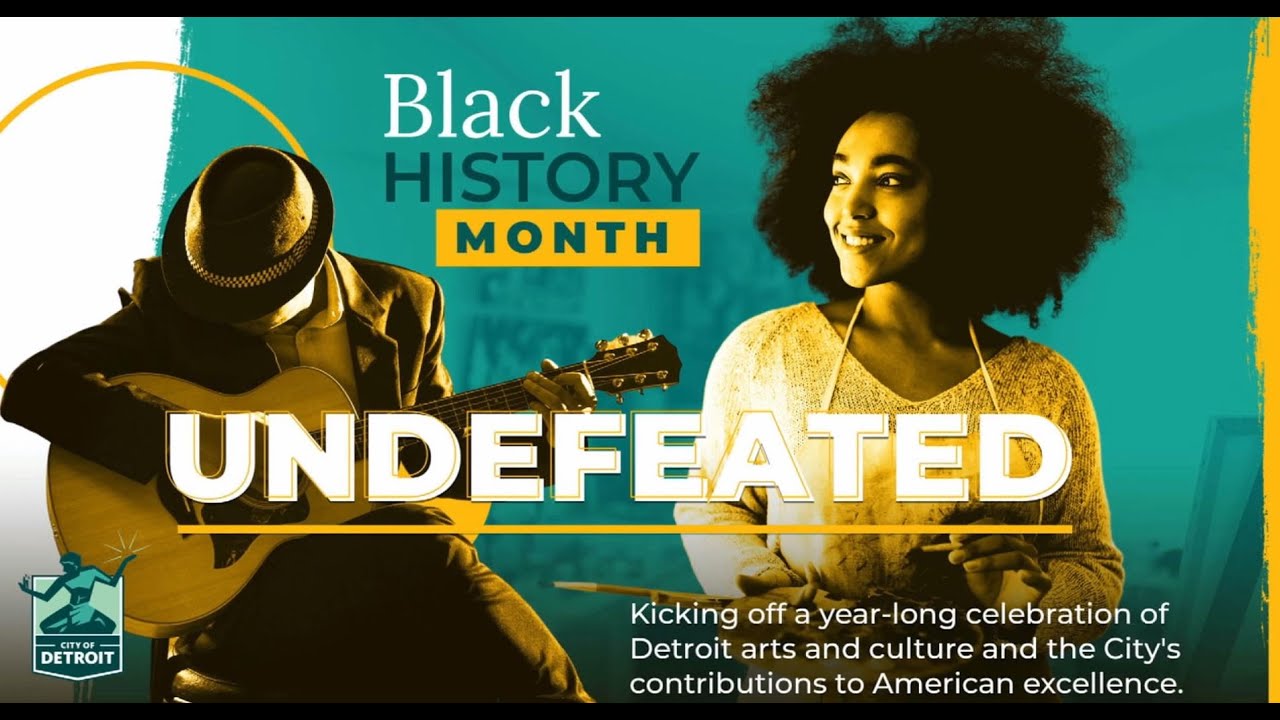 Black History Month 2021 1Hour Special Celebrating Detroit's