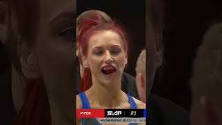 She slapped her opponent and then mocked her right to her face! 🤫🥊 #shorts