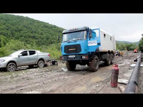 სარეაბილიტაციო სამუშაოები \"რუსთავი-თელავი-ჟინვალის\" მაგისტრალურ გაზსადენზე