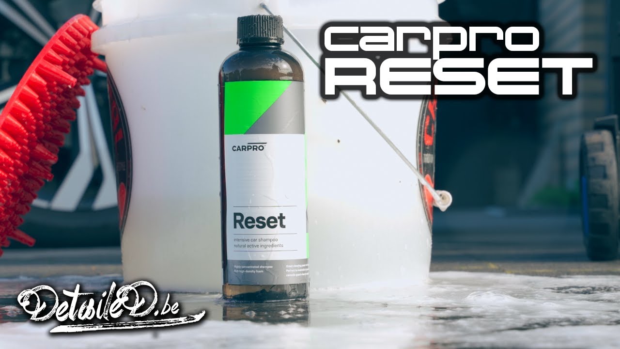 Je wagen wassen met Carpro Reset 
