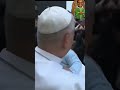Emotional Moment as Pope Leo XIV Cuddles a baby who suddenly feels calm and relaxed #popeleoxiv