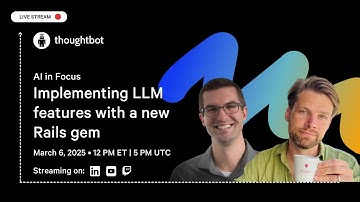 Implementing LLM features with new Rails gem, Active Agent (special guest, Justin Bowen)