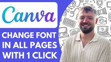How to Change a Font in All Pages with One Click Canva Pro - 2025 (NEW METHOD)