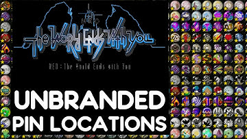PIN LOCATIONS: UNBRANDED - NEO: THE WORLD ENDS WITH YOU