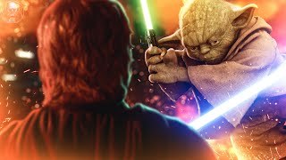 What if Yoda Went to Mustafar and Fought Anakin?  Star Wars Theory FanFic