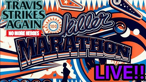 Travis Strikes Again No More Heroes: Killer Marathon DLC level (LIVE!!)