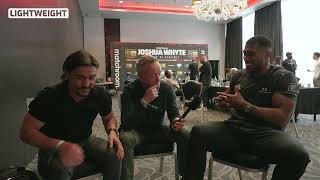 "It's going to be interesting to see how much I've got left! " | Anthony Joshua on Whyte showdown