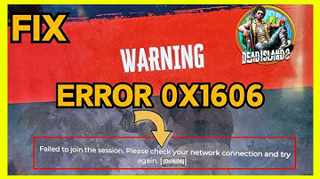 Fix Dead Island 2 Multiplayer Errors 0x1605, 0x1606, 0x1611 | QUICK FIX ⚡