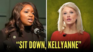 Kellyanne Conway EXPLODES on Live TV Jasmine Crockett s Calm Comeback STUNS Everyone