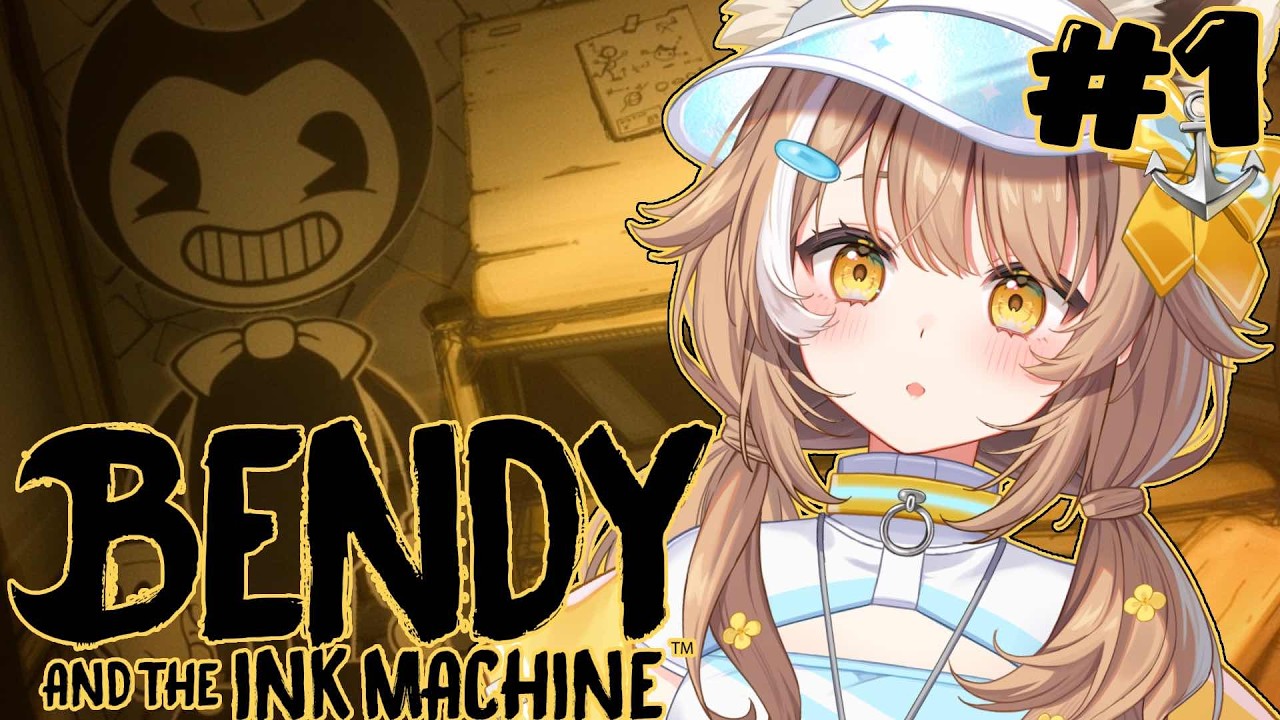 Bendy and the Ink Machine 】初めてのホラー！インクまみれのアニメ