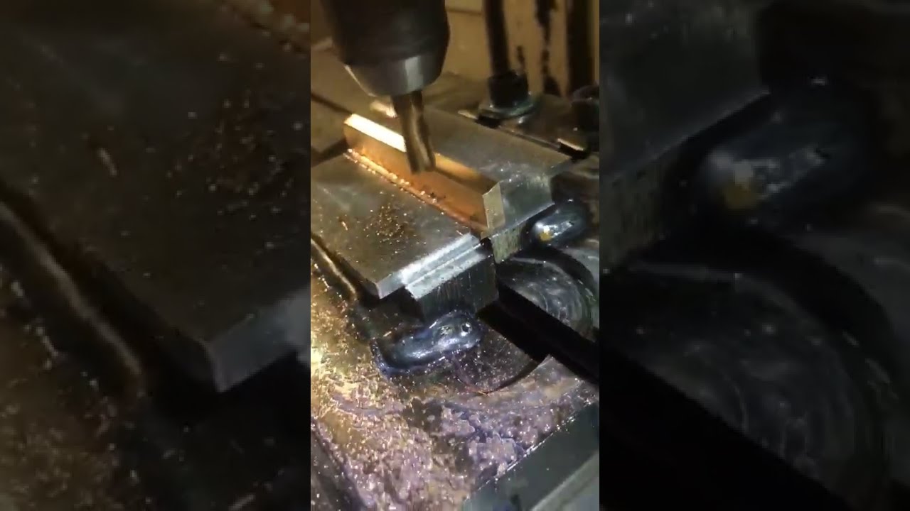 Özel aparat ile mengenede parça işleme