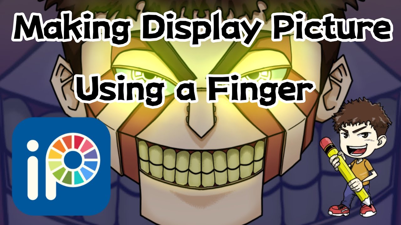 How to draw your own Display Picture in ibispaint x | Using only a ...