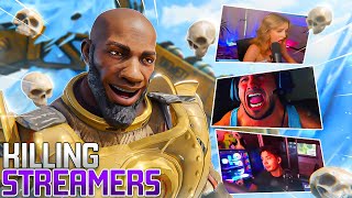 Killing Twitch Streamers #4 (They HATE Controller Players) - Apex Legends