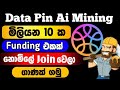 How to Earn Money Online Sinhala 2025 | Data Pin Ai Mining Project | Telegram Airdrop @woowmoney