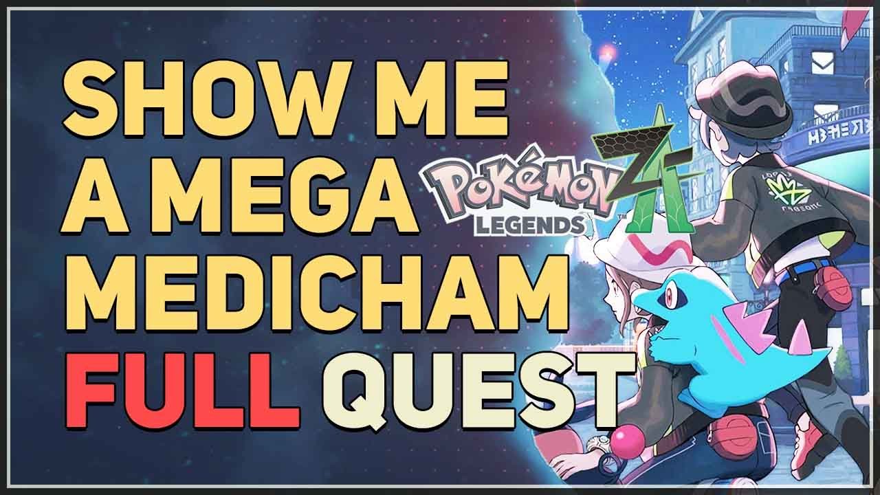 Show Me a Mega Medicham Pokemon Legends Z-A