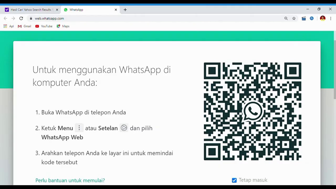 where do whatsapp web download go