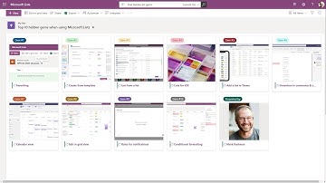Top 5 hidden gems of Microsoft Lists