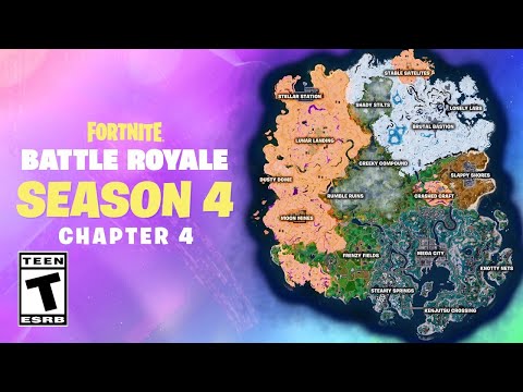 TUTTA la MAPPA UFFICIALE SEASON 4 CAPITOLO 4 RIVELATA 🤯🔥 *ANTEPRIMA*