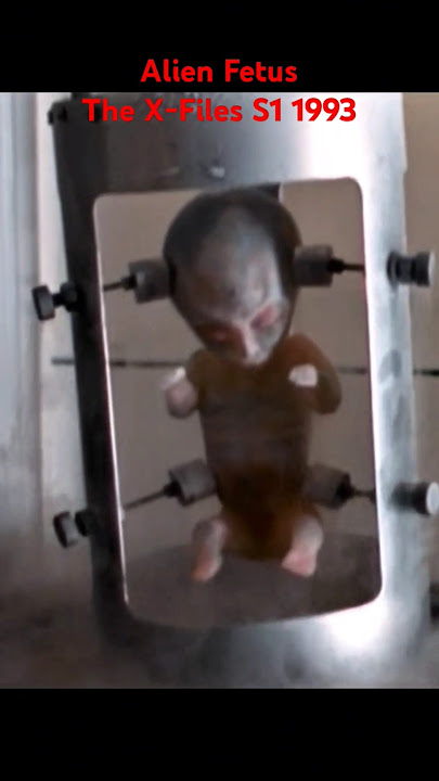 Alien Fetus - The X-Files 1993 👽 #shorts #90s #thexfiles #aliens