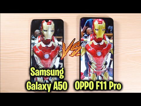 Samsung Galaxy A50 vs OPPO F11 Pro Camera Comparison