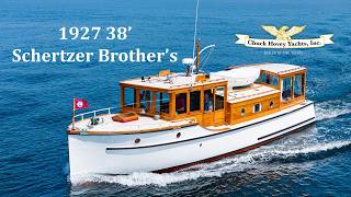 Own a Piece of Pacific Northwest Boating History | 1927 Schertzer Bros. "Hanna" Yacht Tour