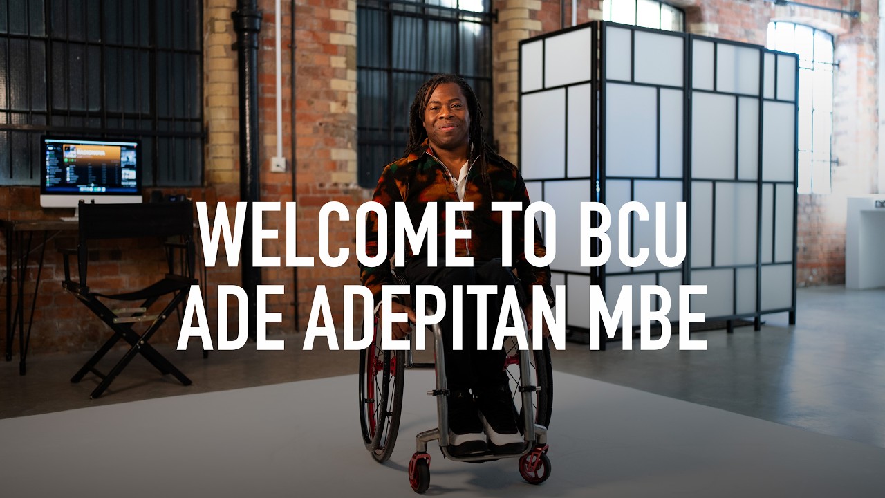 Ade Adepitan MBE | New Chancellor of Birmingham City University