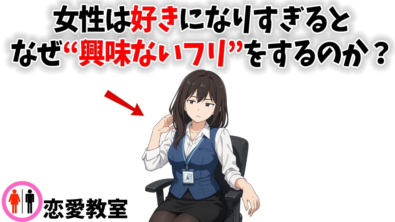 【本音暴露！】本当は好きなのに「興味ないフリ」をする女性の“好き避け”心理と正しい対処法