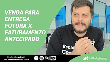 Como contabilização nota de remessa para entrega futura?