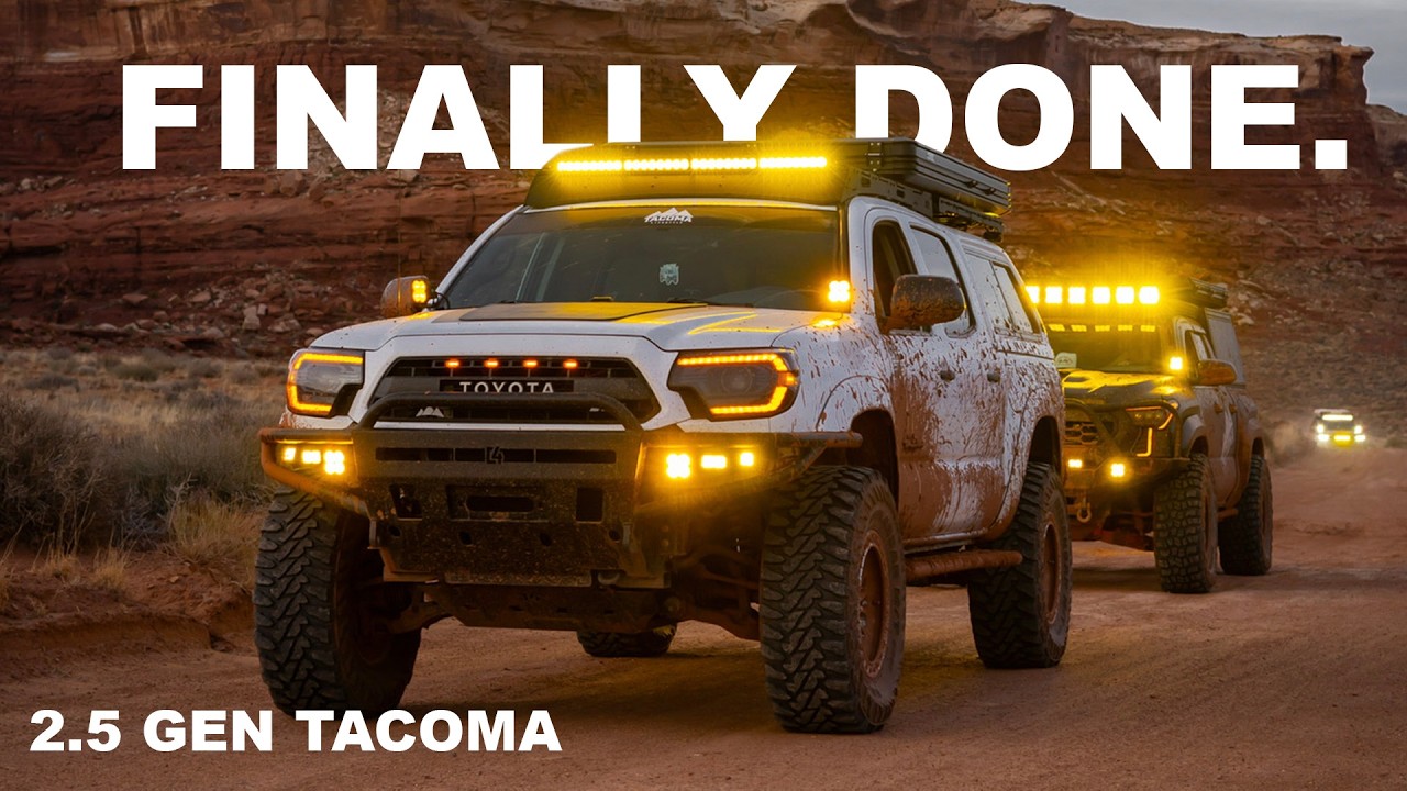 I 𝑭𝑰𝑵𝑨𝑳𝑳𝒀 Finished My 𝐃𝐑𝐄𝐀𝐌 2nd Gen Tacoma on 35's Build // 2.5 Gen ...