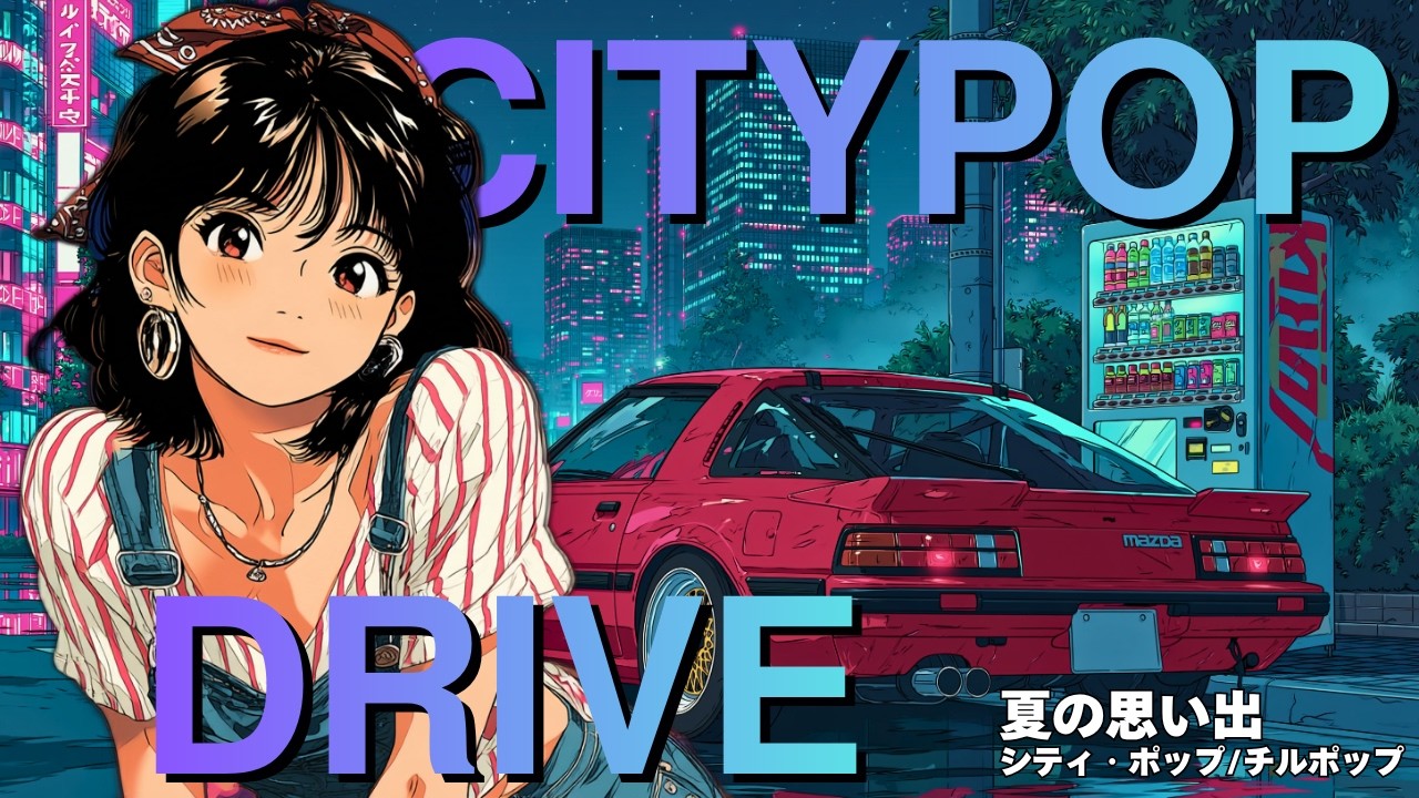 Tokimeki City Pop vol 21┃【80年代 夜ドライブ】Japanese City Pop