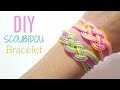 DIY BRACELET ÉTÉ SCOUBIDOU FACILE ET RAPIDE