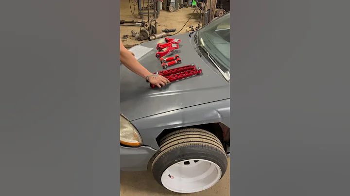 Suspension overhaul for a cambered out 98 Civic on -108 offset 16x10’s #static #maxpeedingrods