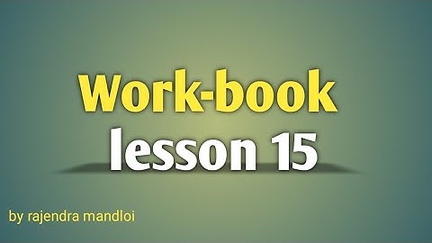 chapter 15English class 12th|workbook|mp board class 12th general English workbook|part-02