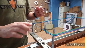 Making compound bow strings