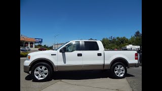 2006 Ford F150 Lariat Super Crew in depth walk around video review! 2006 Ford F150 Price