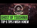 Top 5 Tips in Ghost of Tsushima LEGENDS I Wish I Knew Earlier | Ghost of Tsushima Legends Guide